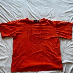 Harley-Davidson Orange Short Sleeve Tee